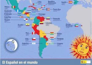 Map Of Spain In English south America Map Spanish Speaking Countries Map Of Spanish