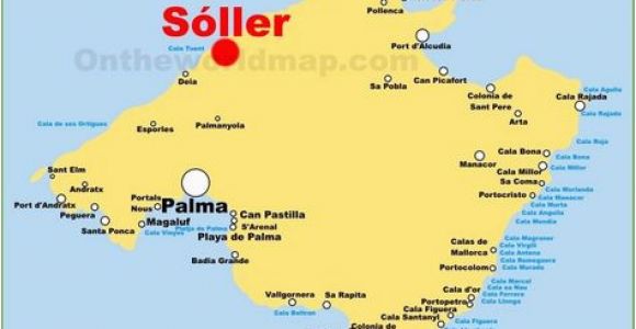 Map Of Spain Majorca Pinterest