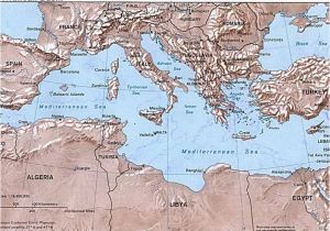 Map Of Spain Mediterranean Coast Mediterranean Cruise Maps
