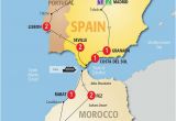 Map Of Spain Morocco Map Of Spain and Morocco so Helpful Map Of Spain