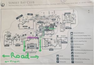 Map Of Spain Resorts Map Of Sunset Bay Club Picture Of Sunset Bay Club by Diamond