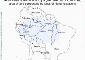 Map Of Spain Rivers south America Map Labeled Climatejourney org