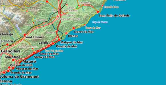 Map Of Spain Showing Airports Large Map Of Spain S Cities and Regions