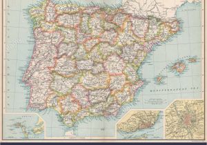 Map Of Spain Showing Cadiz Vintage Map Of Cadiz Stock Photos Vintage Map Of Cadiz Stock