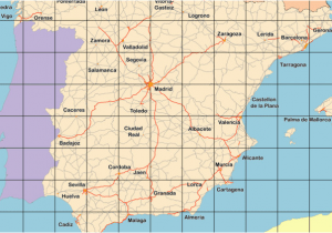 Map Of Spain Showing Costa Brava Large Map Of Spain S Cities and Regions