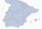 Map Of Spain Showing Costa Brava Spain Map Stock Photos Spain Map Stock Images Alamy