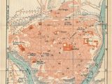 Map Of Spain toledo 1958 toledo Spain Vintage Map Antique City Maps Map toledo