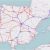 Map Of Spain Train Routes Rail Map Of Spain and Portugal