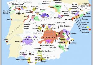 Map Of Spain Wine Regions Spanish Wine Regions Map WordPress Com Espana and Portugal