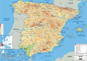 Map Of Spain with Cities and towns Maps Of Spain Detailed Map Of Spain In English tourist Map Map