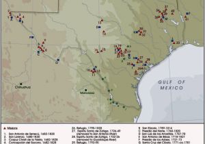 Map Of Spanish Missions In Texas Texas Missions Map Business Ideas 2013