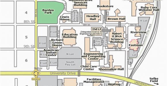 Map Of St Cloud Minnesota Campus Map St Cloud State University