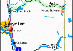 Map Of St Helens oregon Location and Directions to Mount St Helens National Volcanic Monument