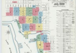 Map Of St Ignace Michigan Map 1900 to 1909 Michigan Library Of Congress