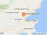 Map Of St Tropez France Ferienunterkunfte Die Fua E Im Wasser