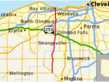 Map Of Strongsville Ohio Ohio State Route 252 Wikivisually