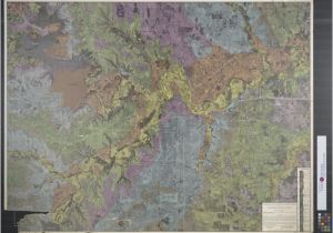 Map Of Tarrant County Texas Geological Map Of Central Tarrant County the Portal to Texas History