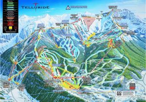 Map Of Telluride Colorado area Untitled