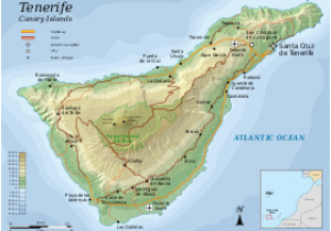 Map Of Tenerife Spain Tenerife Wikipedia