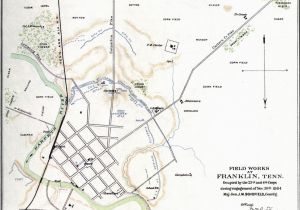 Map Of Tennessee and Georgia Map Of Franklin Tn 1864 Battle Of Franklin Usa Pinterest