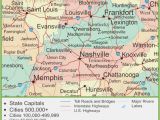 Map Of Tennessee and Kentucky with Cities 46 Critical Printable Map Of Kentucky nordfx