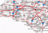 Map Of Tennessee and north Carolina with Cities Map Of north Carolina Cities north Carolina Road Map