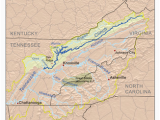 Map Of Tennessee and Virginia Clinch River Wikipedia