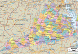 Map Of Tennessee and Virginia Map Of State Of Virginia with Outline Of the State Cities towns