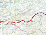 Map Of Tennessee Mountains Left Clickable Map Showing the Exact Route Of the Smoky Mountain