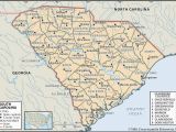 Map Of Tennessee Showing Counties State and County Maps Of south Carolina