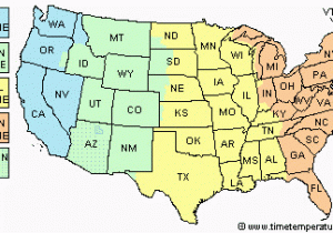Map Of Tennessee Time Zones Idaho Time Zone