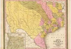 Map Of Texas 1845 221 Delightful Texas Historical Maps Images In 2019 Historical
