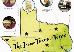 Map Of Texas Abilene their Goal Was to Find the Best Tacos In their Home State All Of