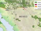 Map Of Texas and Mexico Border Trump S Border Wall is An Ecological Disaster Vox