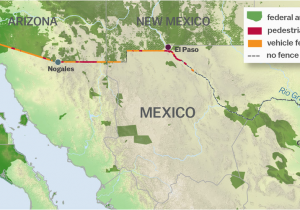 Map Of Texas and Mexico Border Trump S Border Wall is An Ecological Disaster Vox