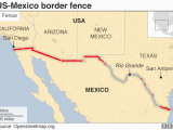 Map Of Texas and Mexico Border Trump Wall President Addresses Nation On Border Crisis Bbc News