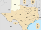 Map Of Texas area Codes area Code 940 Revolvy