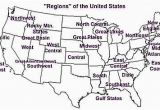 Map Of Texas Arkansas Oklahoma and Louisiana Regions Of the United States