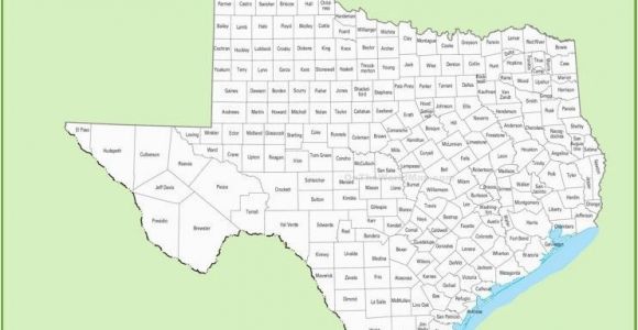Map Of Texas Countys Texas County Map Favorite Places Spaces Texas County Map
