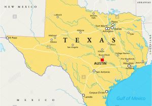 Map Of Texas Lakes and Rivers Texas Map Stock Photos Texas Map Stock Images Alamy