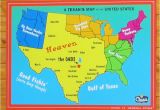 Map Of Texas Lubbock A Texan S Map Of the United States Texas