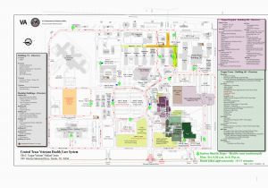 Map Of Texas Medical Center Facility Maps Central Texas Veterans Health Care System