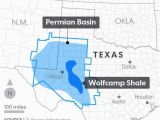 Map Of Texas Midland Usgs Largest Oil Deposit Ever Found In U S Discovered In Texas