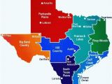 Map Of Texas Regions Interactive Map Of Texas Detailed Physical Map with Capitals Of