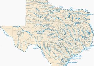 Map Of Texas Rivers and Lakes Colorado River Location On Map Map Of Texas Lakes Streams and Rivers