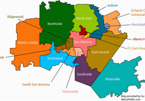 Map Of Texas School Districts San Antonio School Districts Gopublic