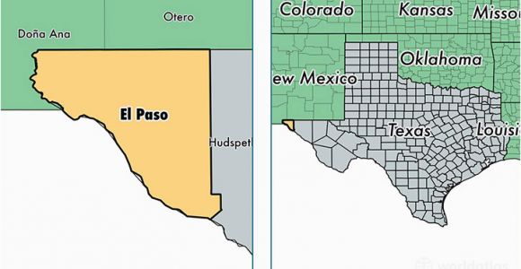 Map Of Texas Showing El Paso where is El Paso Texas On the Map Business Ideas 2013