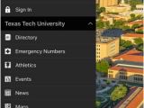 Map Of Texas Tech Campus Texas Tech Mobile On the App Store