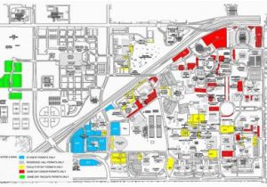 Map Of Texas Tech University Thursday Game Brings Parking Challenges News Dailytoreador Com