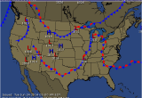 Map Of Texas Weather Current Frontal Map for the United States Weather Resources